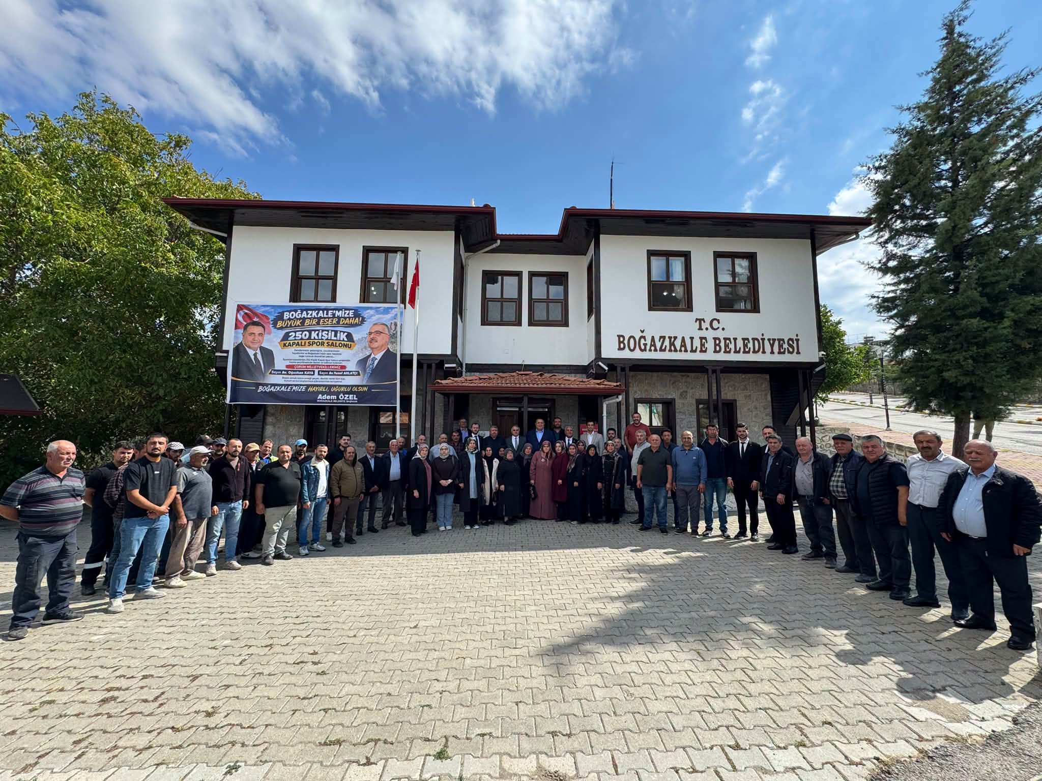 250 Kişilik Kapalı Spor Salonu Temel Atma Töreni
